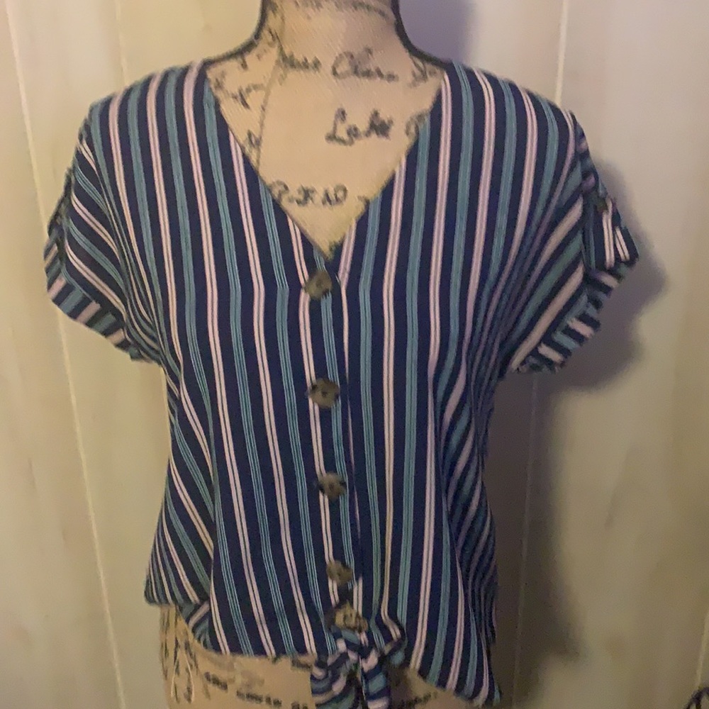 Blu pepper blouse size medium